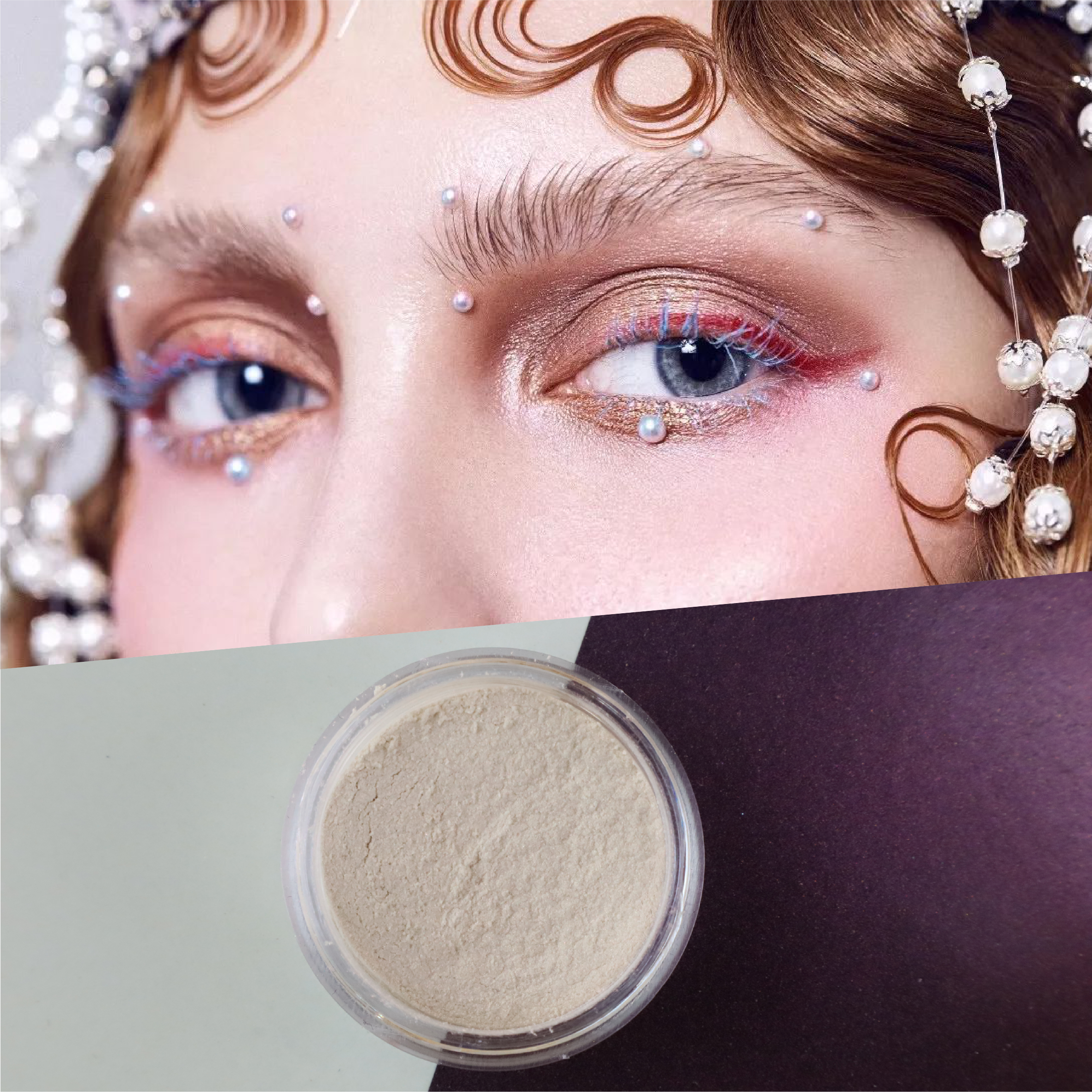 Přirozený interference Pearlescent Pigment