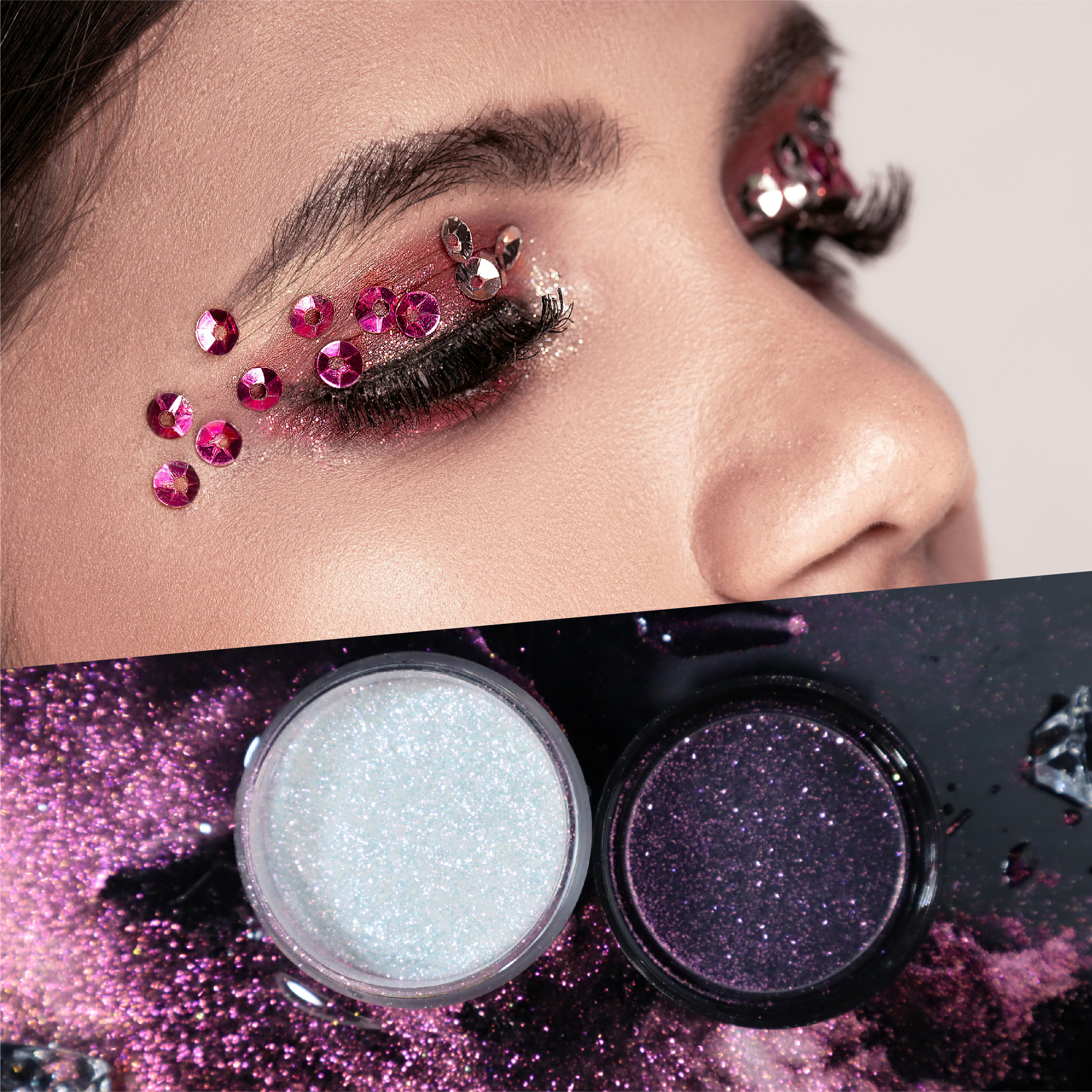 Hvězdný diamantový perleťový pigment