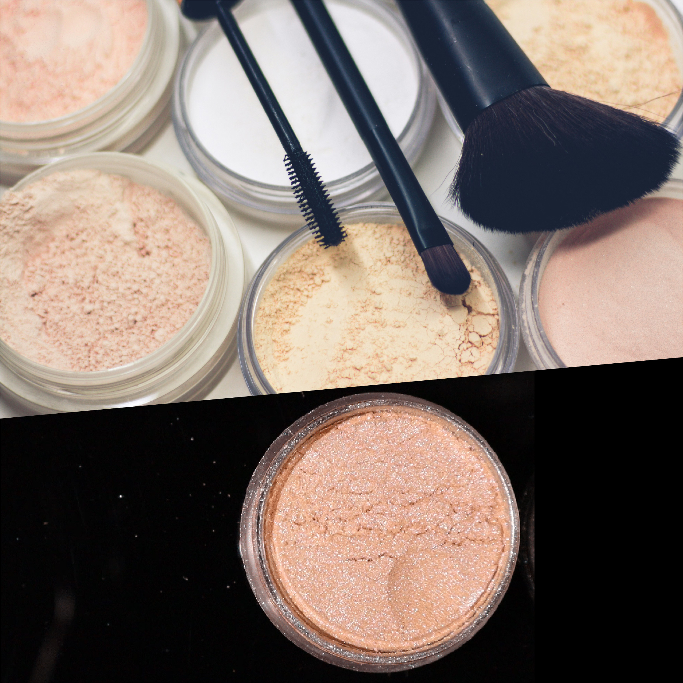 Nahý tón pleti Pearlescent Pigment